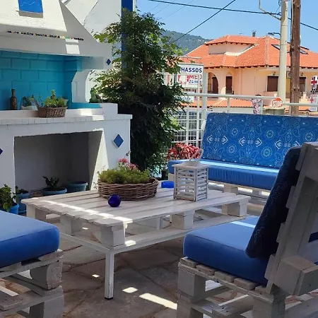 Lägenhetshotell Celeste Deluxe Skala Potamia (Thasos)